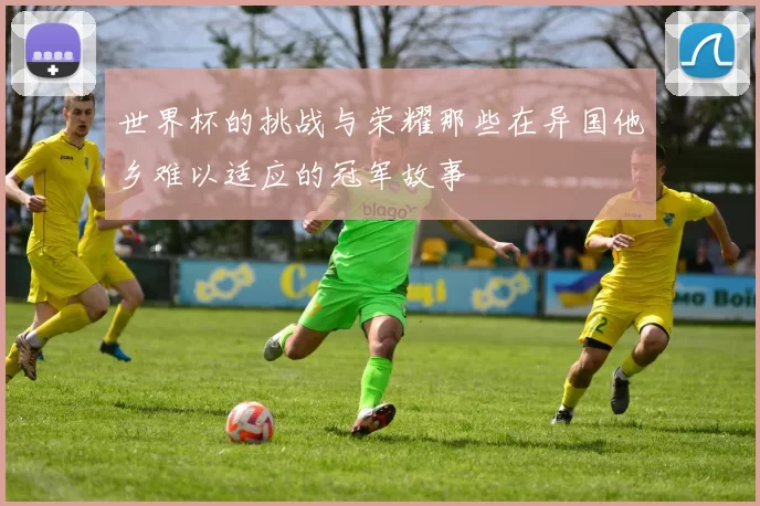 世界杯的挑战与荣耀那些在异国他乡难以适应的冠军故事